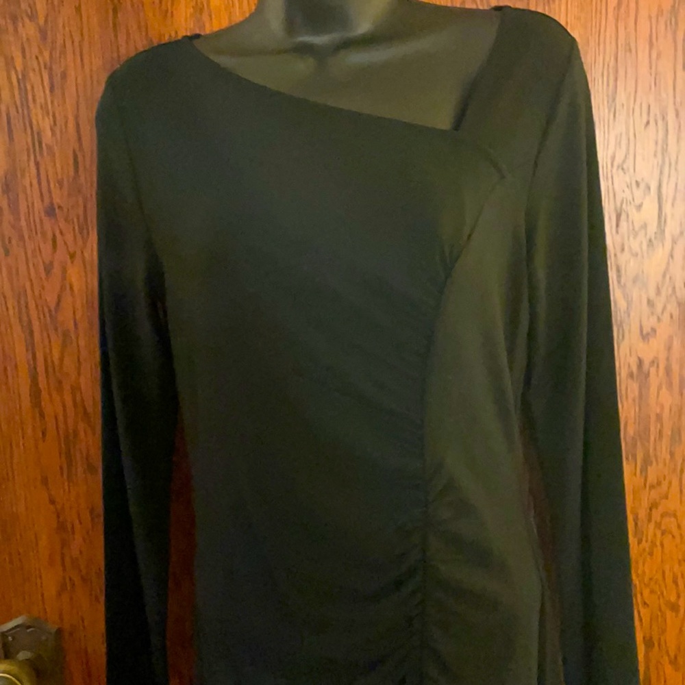 Long sleeve cocktail dress